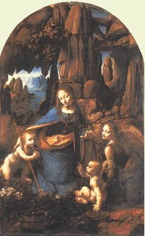 Leonardo da Vinchi: Sziklás Madonna (1483-1486) 